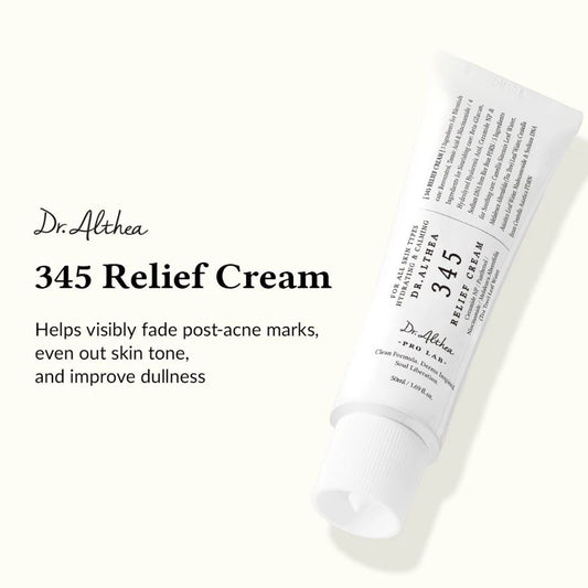 Dr Althea 345 Relief Cream – Soothing & Barrier Repair Moisturizer